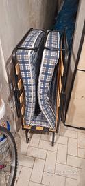 letto apribile con materasso 