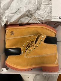 Timberland stivali da neve gialle