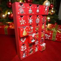 Calendario dell'Avvento con gioielli vari