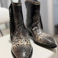 Stivaletti Apepazza in vera  pelle egetto pitone 3