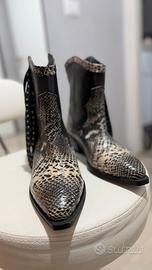 Stivaletti Apepazza in vera  pelle egetto pitone 3