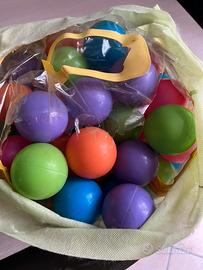 88 palline in plastica per piscina