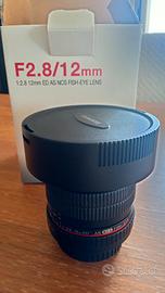 Obiettivo Samyang Fish-eye 