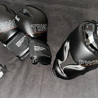 attrezzatura da boxe 