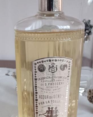 FLACONE ACQUA DI GENOVA PER TOELETTA S. FRECCERI