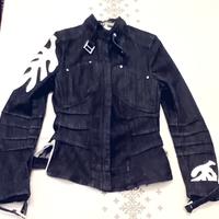 Giacca jeans grigia scura Gianfranco Ferrè