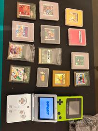 Game boy e giochi nintendo