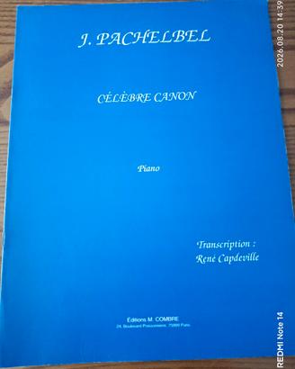SPARTITOMUSICALE PER PIANOFORTE EDIZIONI COMBRE