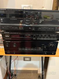 Stereo kenwood perla nera 1985