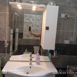 mobile bagno bianco laccato