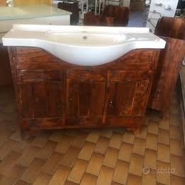 Mobile da Bagno in Legno Massello