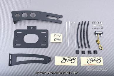 Portatarga laterale HONDA SHADOW VT 600 1988 1999