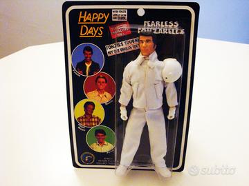 Vintage HAPPY DAYS FONZIE Motociclista MEGO Nuovo