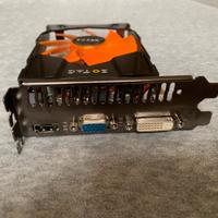 Scheda video NVIDIA gtx 650 Sinergy Zotac 1gb