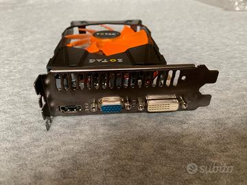 Scheda video NVIDIA gtx 650 Sinergy Zotac 1gb