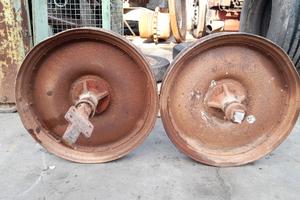 RUOTE RIMORCHIETTO BMW R75 IF8