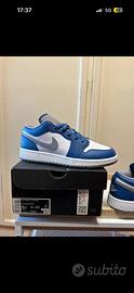 Air jordan 1 low true blue (GS) n39