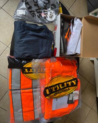 Stock o  singolo abbigliamento antinfortunistico