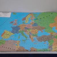 carta geografica europa