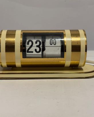 Orologio Flip Clock vintage anni ’70 Space Age