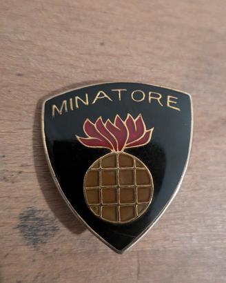Spilla Militare - Minatore 