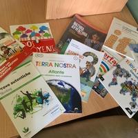 Libri scuola media 1, 2, 3, 17 libri in blocco