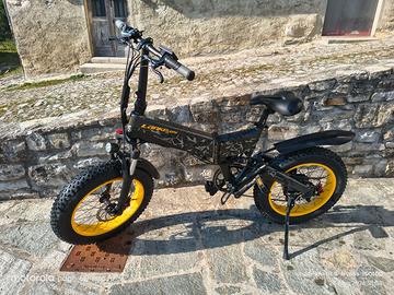 Bici elettrica ebike LANKELEISI X3000+ 2 batterie!