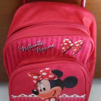 Zaino Trolley Minnie Mouse, originale Disney, foto