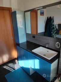 Bagno mobiletti e specchiera