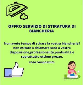 Stiratura biancheria