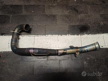 Collettore di scarico in titanio KTM 690 ENDURO R