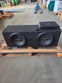 Doppio Sub Pioneer + Amplificatore Monofonico STEG