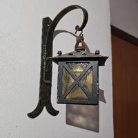 applique da parete stile rustico/esterno, struttur