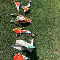 Kit plastche ktm exc