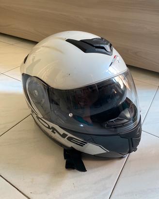 Casco modulare da moto doppia omologazione
