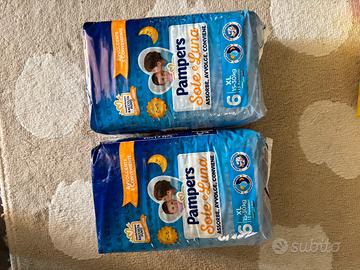 Pannolini Pampers Sole e Luna taglia 6 - XL