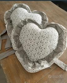 coppia cuscini a cuore 