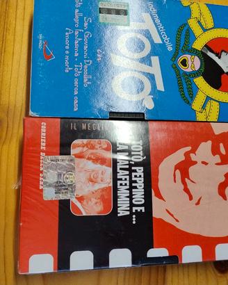2 VHS vintage filmToto'