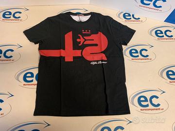 6002351425 T-SHIRT NERA ALFA ROMEO TAGLIA M