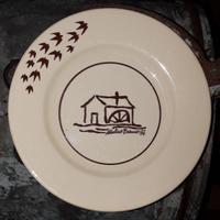 Piatto serie Mulino Bianco