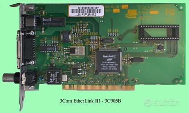 Schede Ethernet PCI vintage per PC