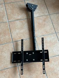 Staffa porta tv da soffitto