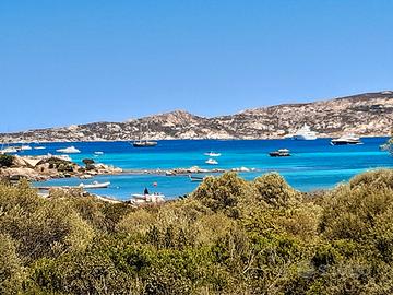 La Maddalena agosto e settembre vista mare e giard