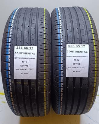 2 GOMME 235 65 17 CONTINENTAL RIF4678