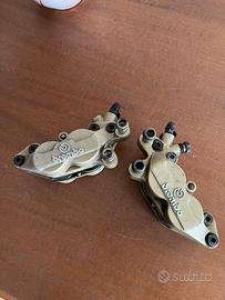 Coppia pinze Brembo P4 serie oro interasse 40mm