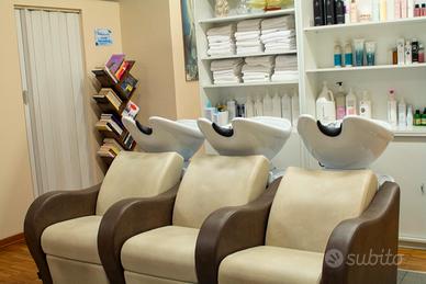 Poltrone lavaggio per parrucchieri