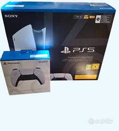 PS5 DIGITAL 1 TB + 2 CONTROLLER ORIGINALI