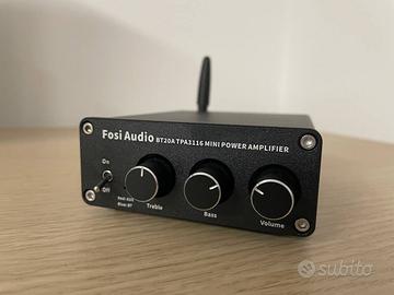 FOSI AUDIO BT20A Amplificatore Bluetooth Mini Ampli Stereo Hi-Fi