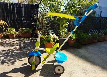 Triciclo passeggino 3 in 1