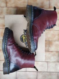 Dr Martens 1460 Pascal Antique Temperley CherryRed